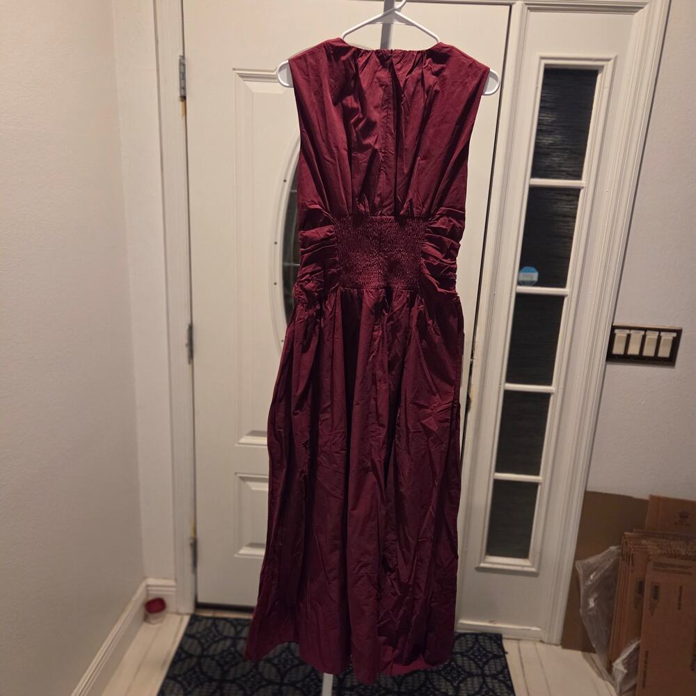 NWT Commense Ruched Waist Maxi Dress Sz XL
